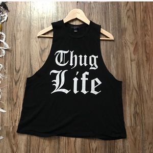 Forever 21 Thug Life tee